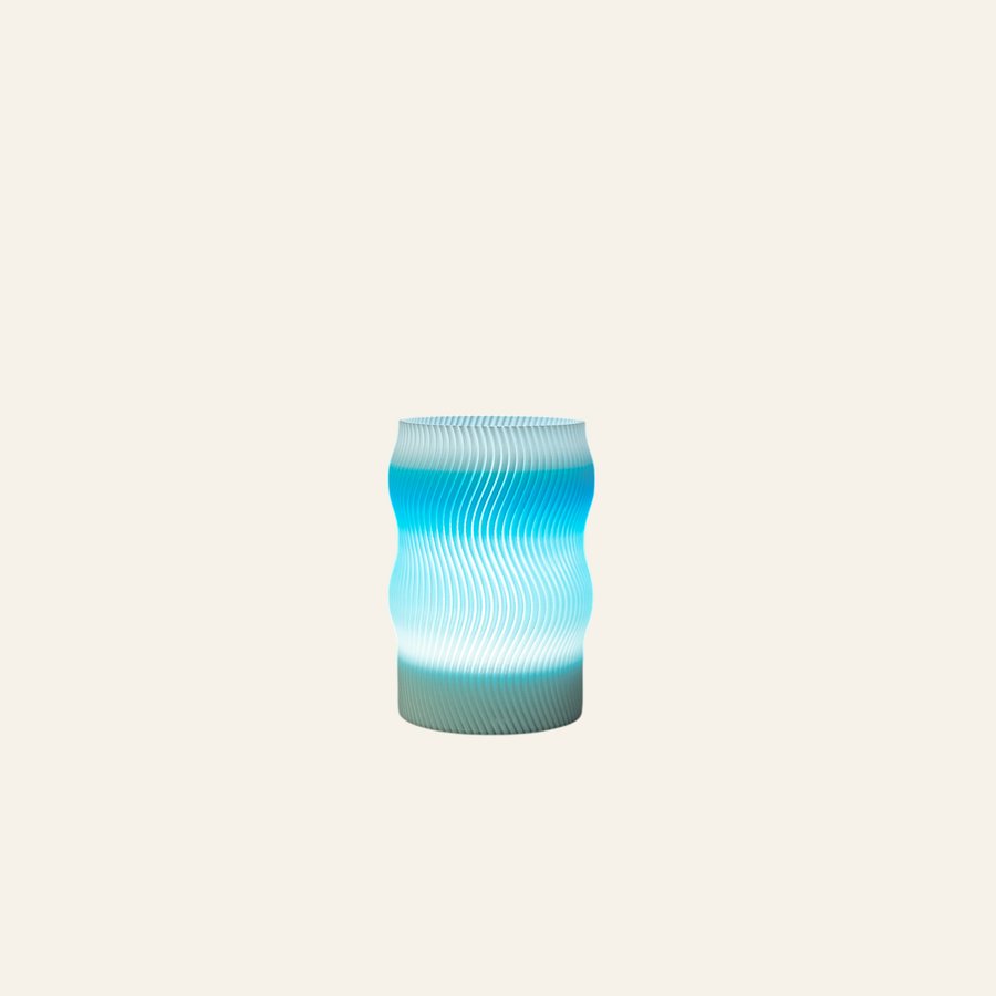 Flow lamp, colourway, studio shot