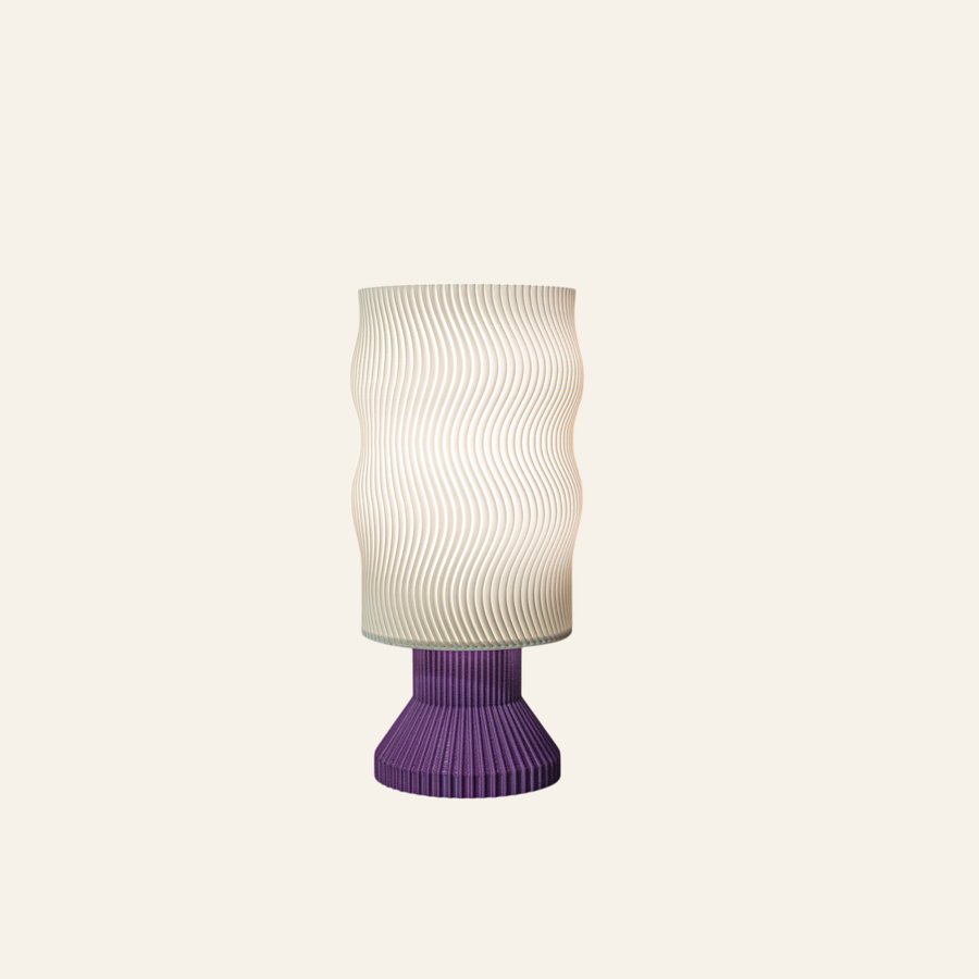 Flow lamp, colourway, studio shot